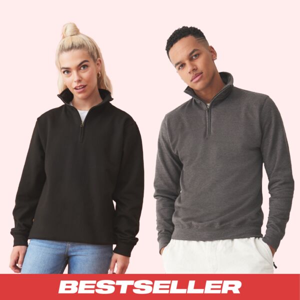 Sophomore ¼ zip sweatshirt Thumbnail