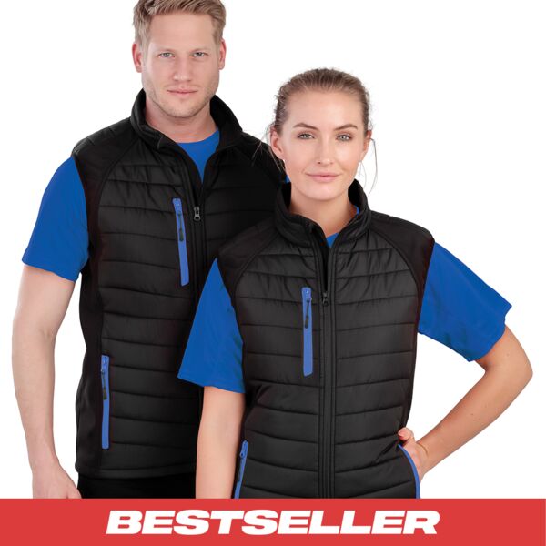 compass padded softshell gilet Thumbnail