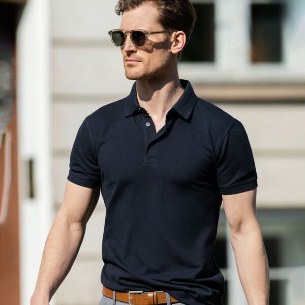 Harvard stretch deluxe polo shirt Thumbnail